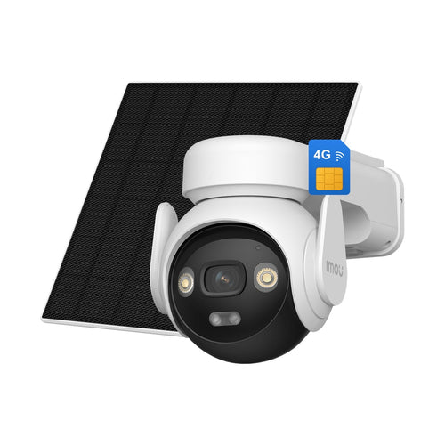 IMOU AOV PT 5MP 4G Solar Camera Kit | 4G LTE & Wi-Fi, 10000mAh Battery & Pan-Tilt | IPC-B7ED-5M0TEA-EU/FSP14