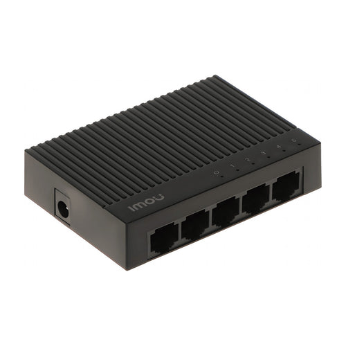 IMOU 5-Port Fast Ethernet Switch 10/100Mbps | Plug & Play for IP Cameras & Smart Devices | SF105C