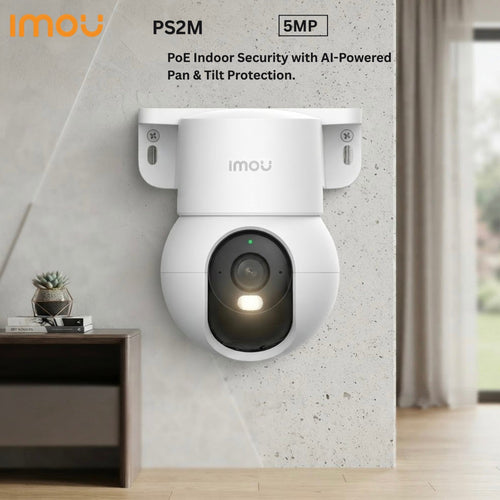 IMOU 5MP PoE Pan & Tilt Indoor Security Camera with AI Detection – IPC-PS2M-5R1